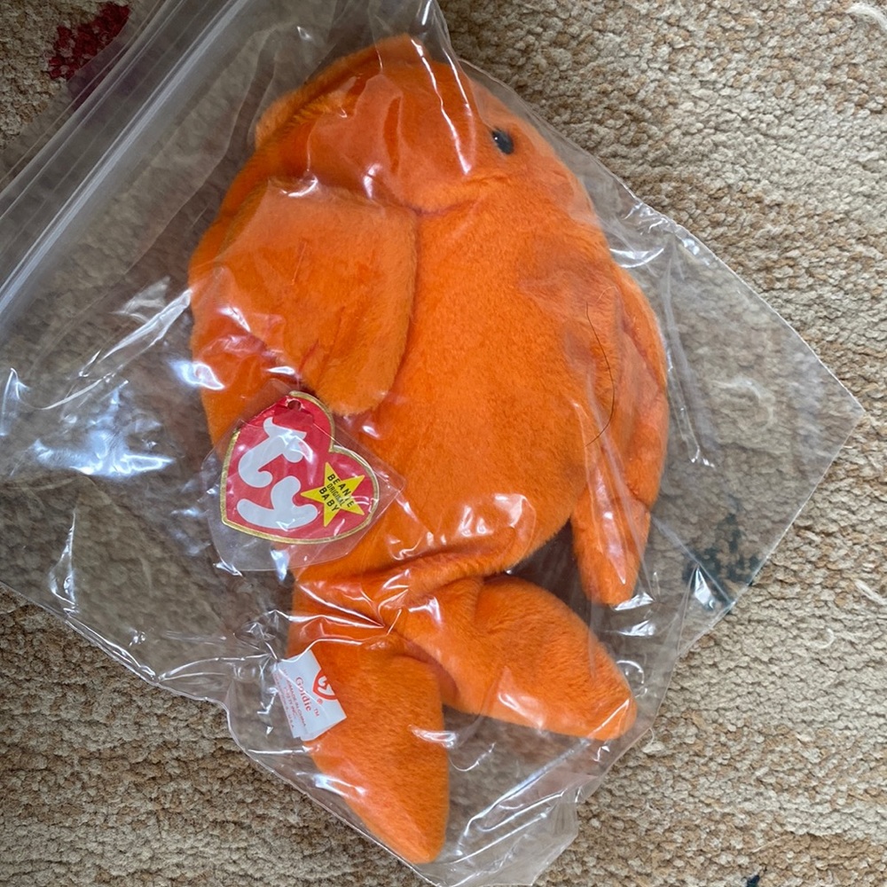 Beanie baby Goldie,4th generation